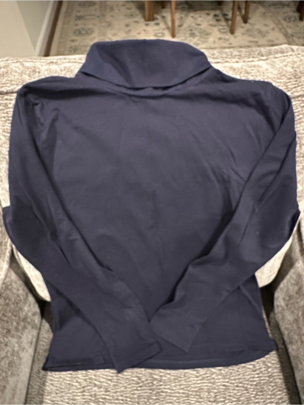 Talbots Navy Turtleneck